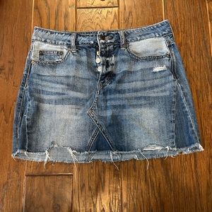 Denim skirt